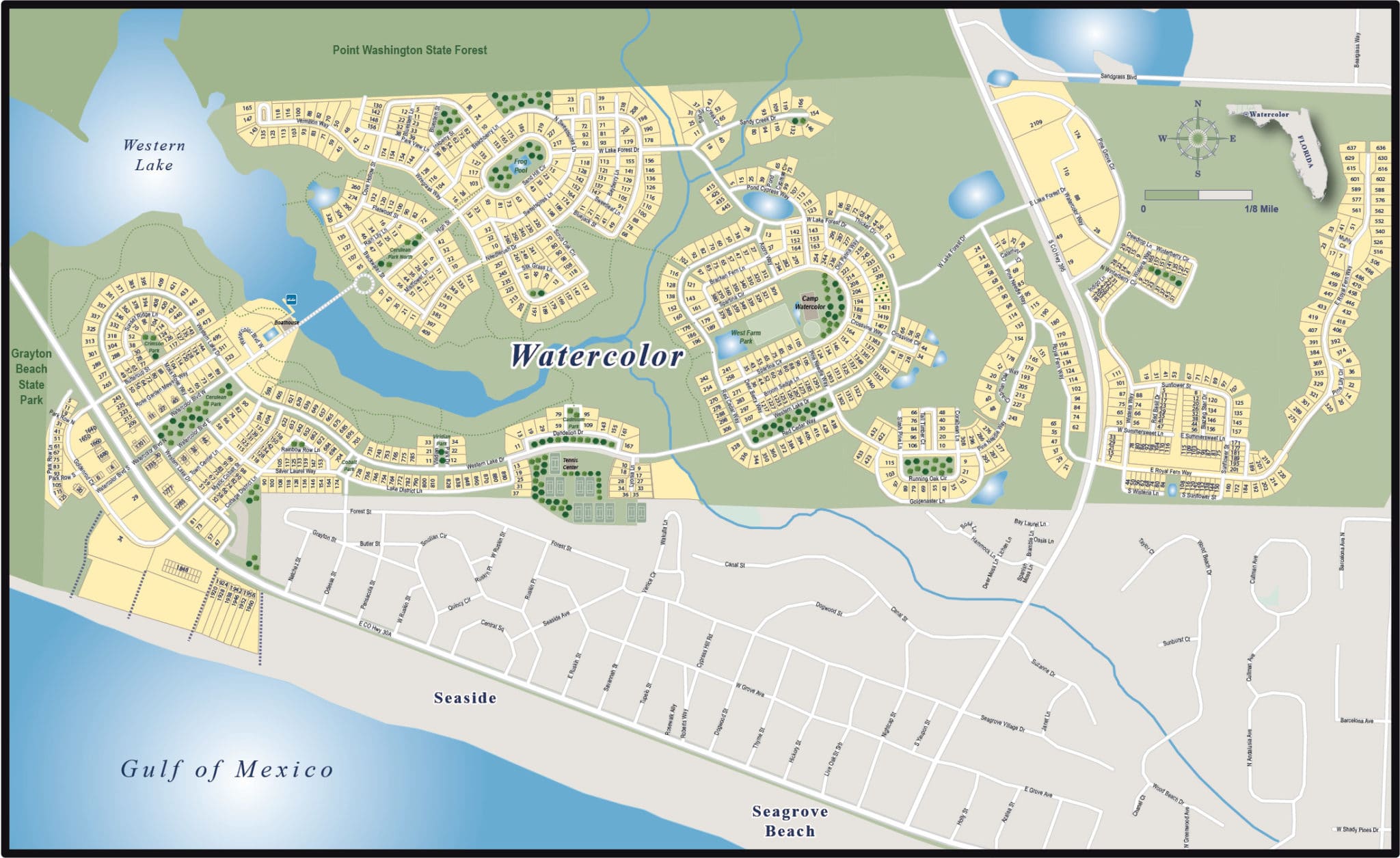 Custom Real Estate Maps Digital & Wall Creative Force