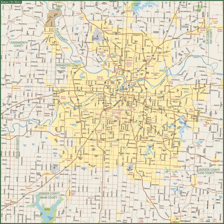 Kansas City Downtown Digital Map