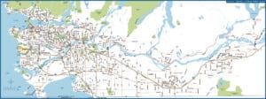 Vancouver Greater Area Map